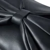 Leather Bow Clutch Bag>MICAS Hot