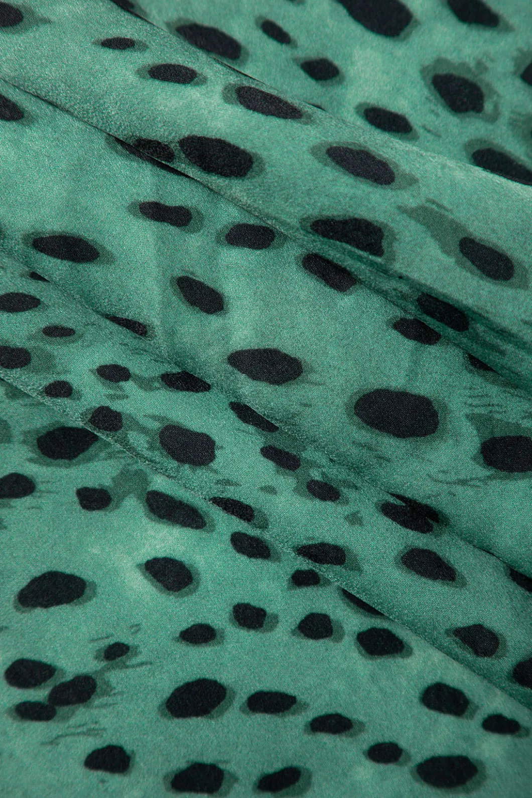 Leopard Drawstring Slit Skirt>MICAS Discount