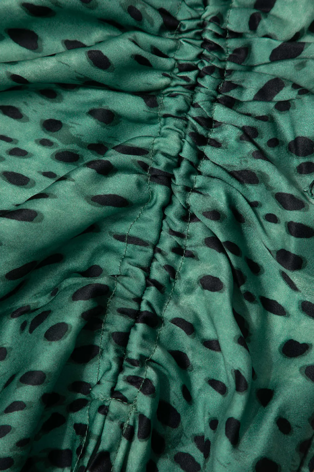 Leopard Drawstring Slit Skirt>MICAS Discount