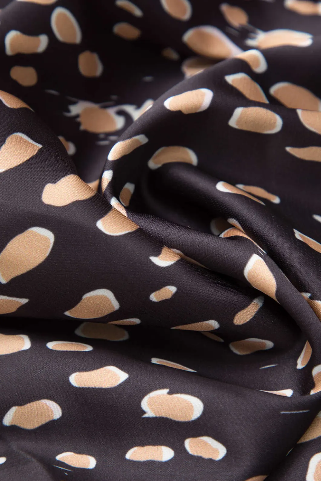 Leopard Drawstring Slit Skirt>MICAS Discount