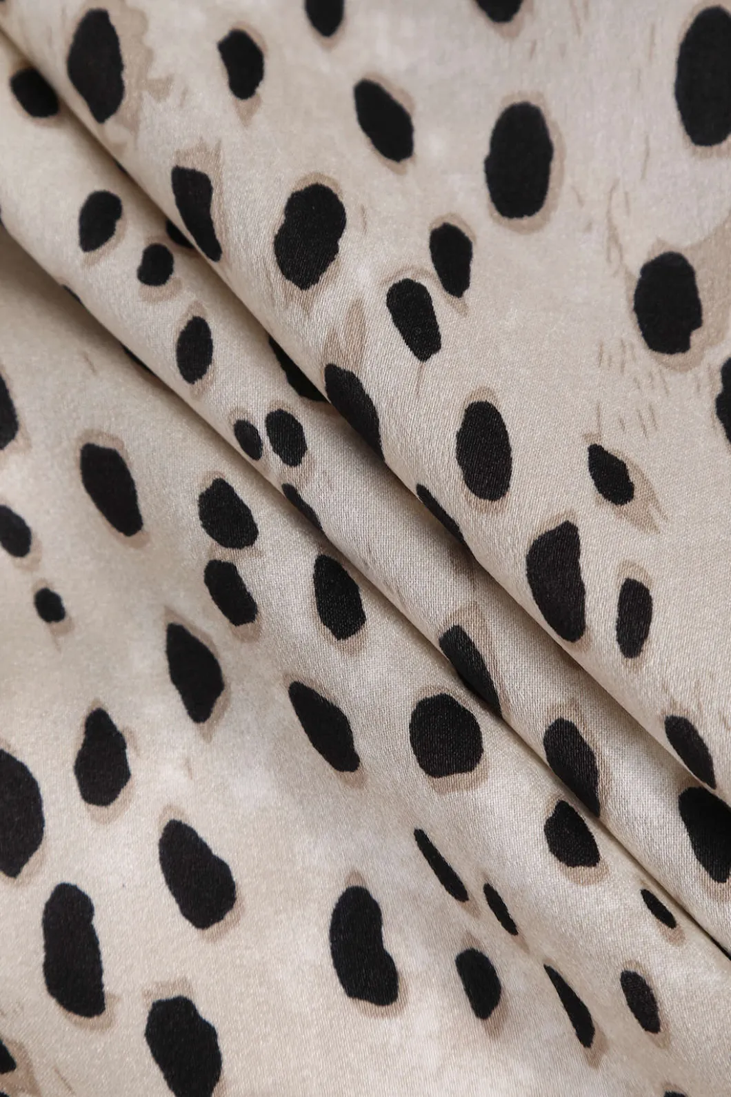 Leopard Drawstring Slit Skirt>MICAS Discount