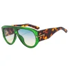 Leopard Print Frame Sunglasses>MICAS Fashion