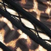 Leopard Print Lace-Up Bustier Top>MICAS Fashion