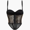 Leopard Print Mesh Sheer Cami Top>MICAS New