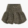 Leopard Print Ruffle Skirt>MICAS Online
