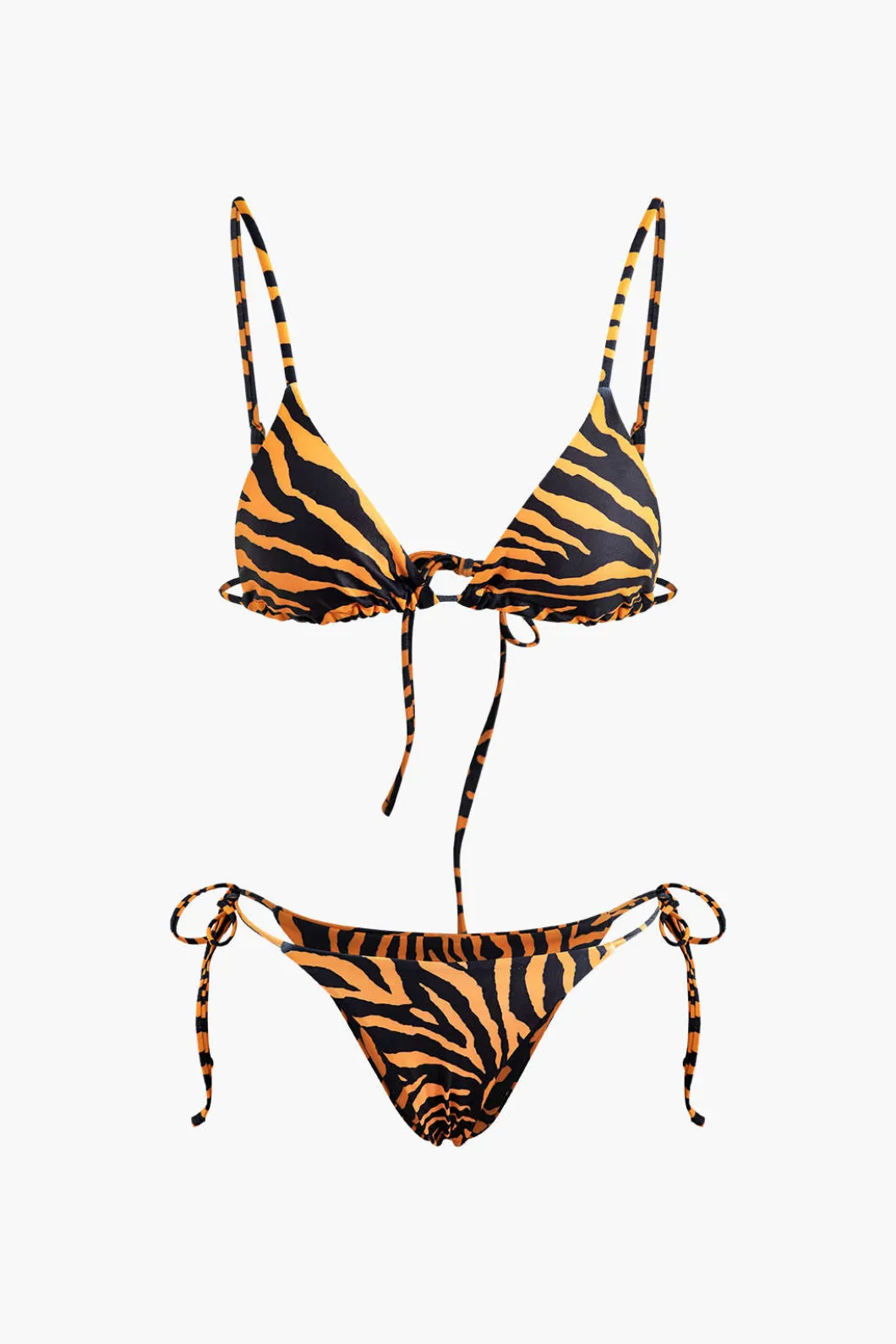 Leopard Print Tied Bikini Set>MICAS Discount