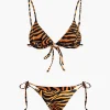 Leopard Print Tied Bikini Set>MICAS Discount