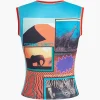 Lion Print Tank Top>MICAS Sale