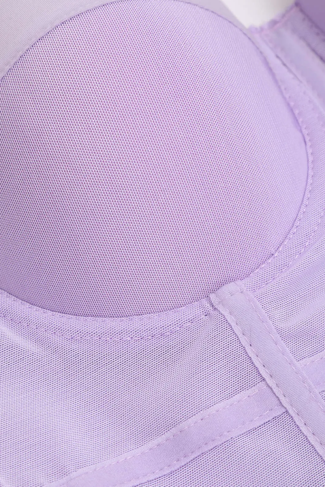 Mesh Underwire Bustier Top>MICAS Discount