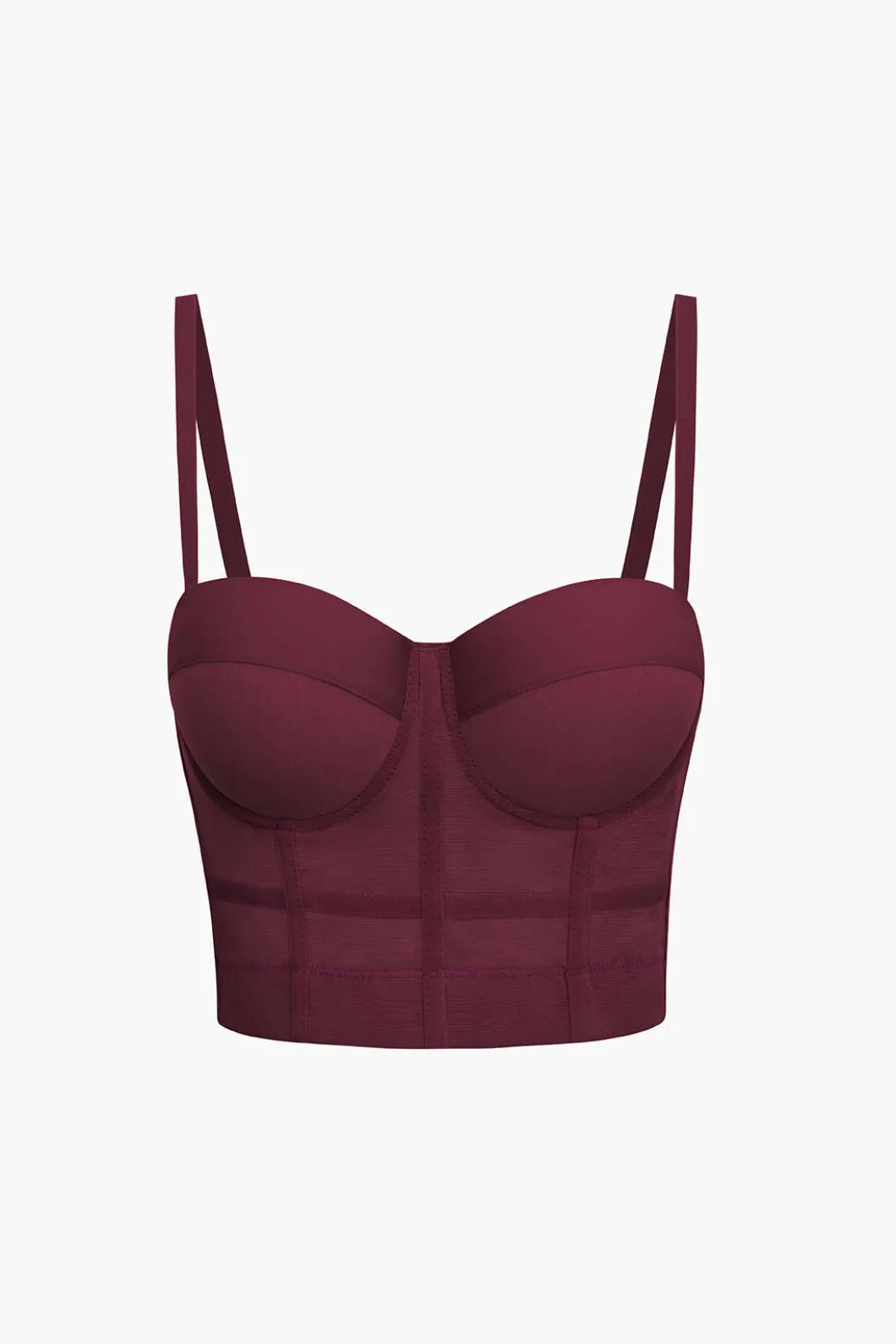 Mesh Underwire Bustier Top>MICAS Discount