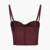 Mesh Underwire Bustier Top>MICAS Discount
