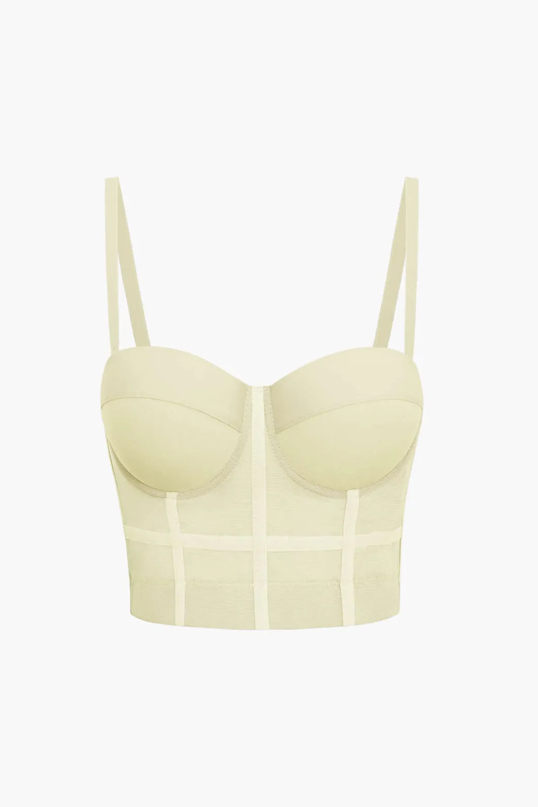 Mesh Underwire Bustier Top>MICAS Discount