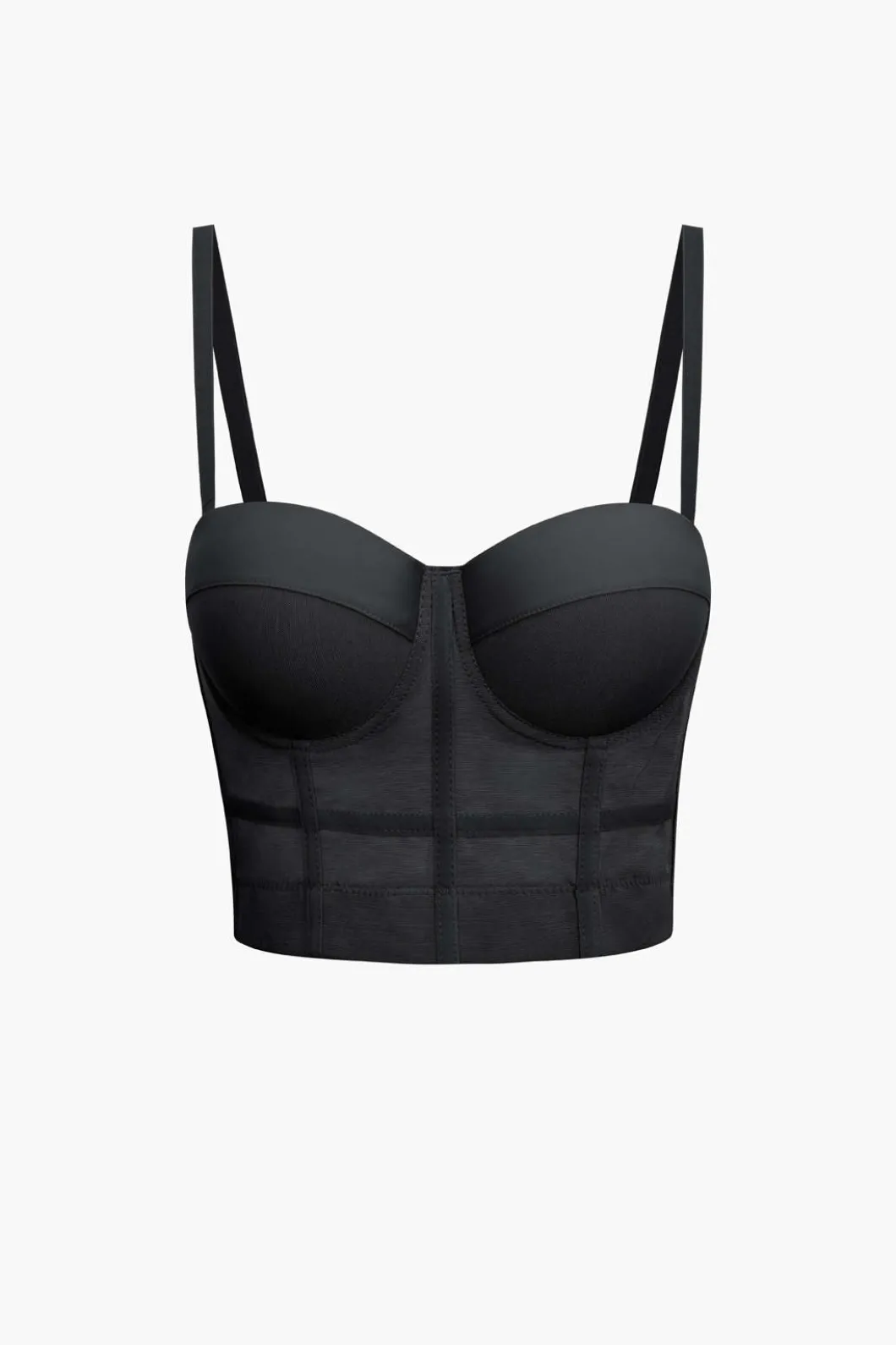 Mesh Underwire Bustier Top>MICAS Discount
