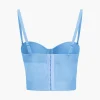 Mesh Underwire Bustier Top>MICAS Discount