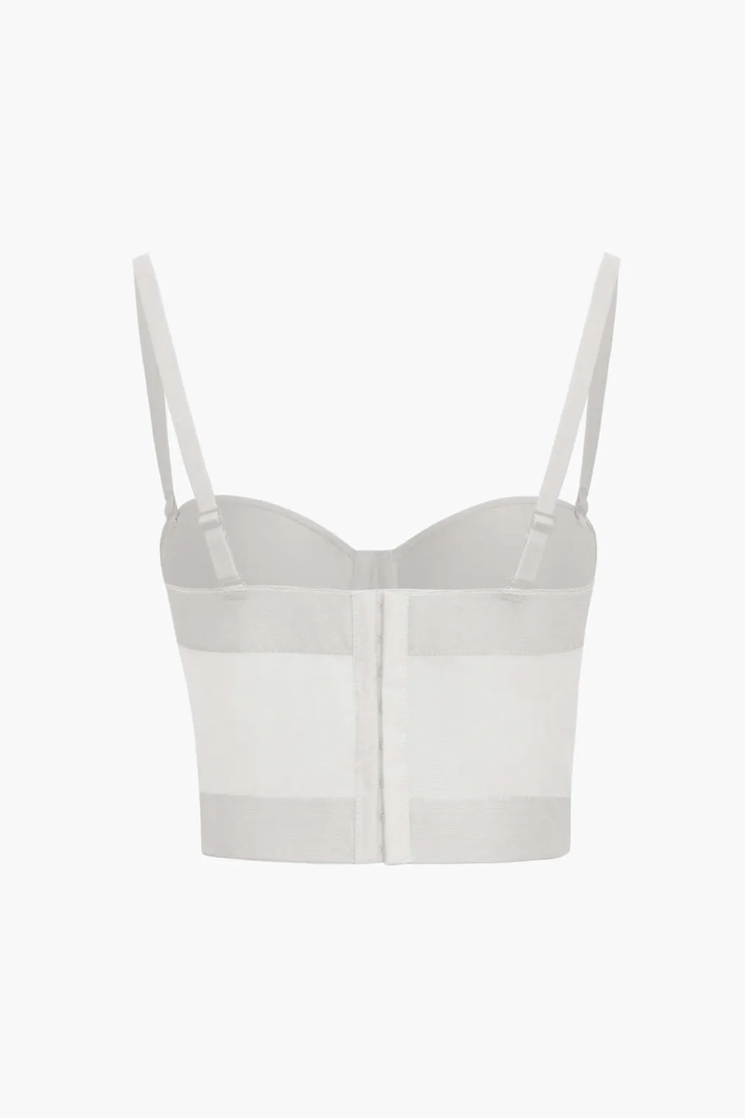 Mesh Underwire Bustier Top>MICAS Discount