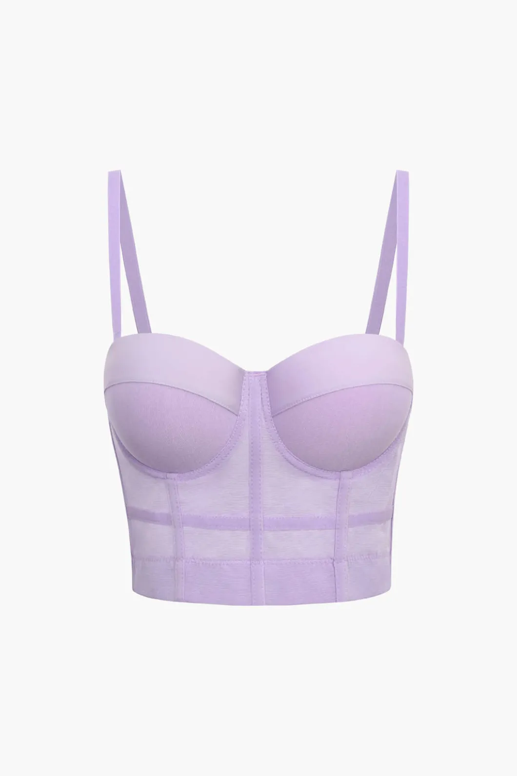 Mesh Underwire Bustier Top>MICAS Discount