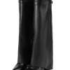 Metal Buckle Pointed Knee High Boots>MICAS Clearance