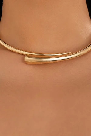 Metal Choker Open Necklace>MICAS Sale
