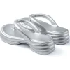 Metallic Flip Flops>MICAS New