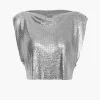 Metallic Glitter Tank Top>MICAS Outlet
