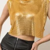 Metallic Glitter Tank Top>MICAS Outlet