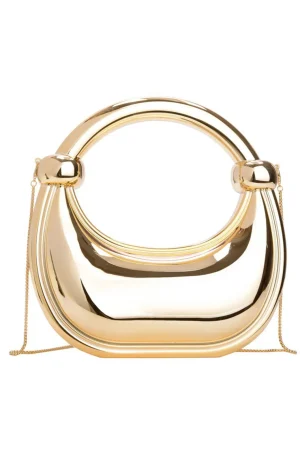 Metallic Knot Shoulder Bag>MICAS Discount