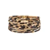 Multi-layer Leopard Print Anklet>MICAS Sale