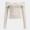 Off Shoulder Long-Sleeve Top>MICAS Sale