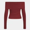 Off Shoulder Long-Sleeve Top>MICAS Sale