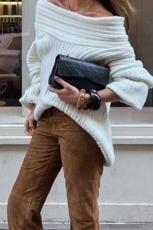 Off Shoulder Ribbed Knit Mini Dress>MICAS Sale