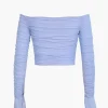 Off-The Shoulder Long-Sleeve Top>MICAS Outlet