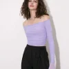 Off-The Shoulder Long-Sleeve Top>MICAS Outlet