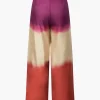 Ombre High Waisted Satin Straight Leg Pants>MICAS Online