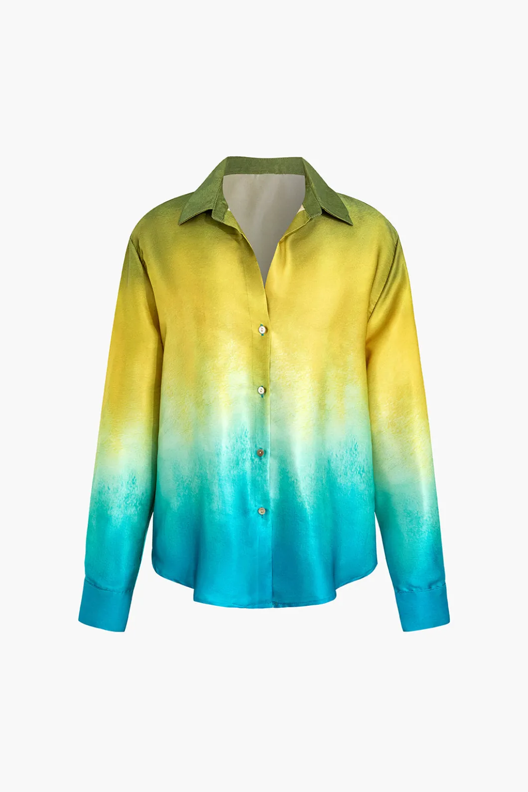 Ombre Long Sleeve Shirt>MICAS Online