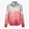 Ombre Long Sleeve Shirt>MICAS Online