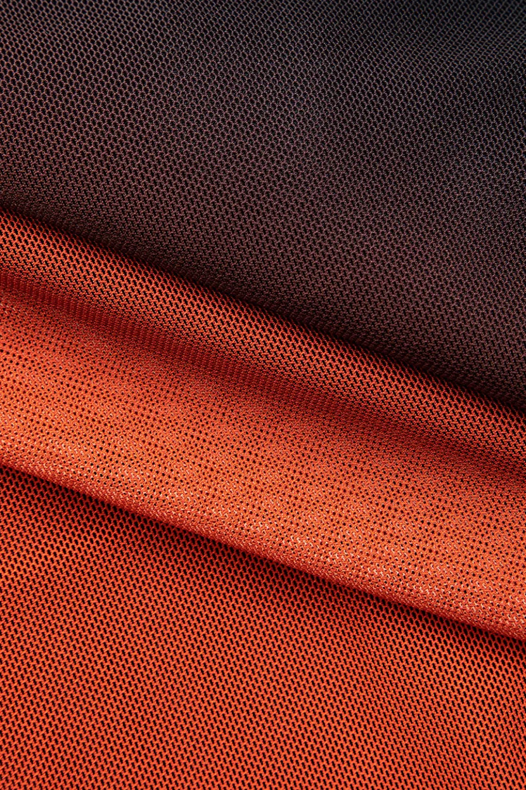 Ombre Mesh Deep V-neck Long Sleeve Mini Dress>MICAS New