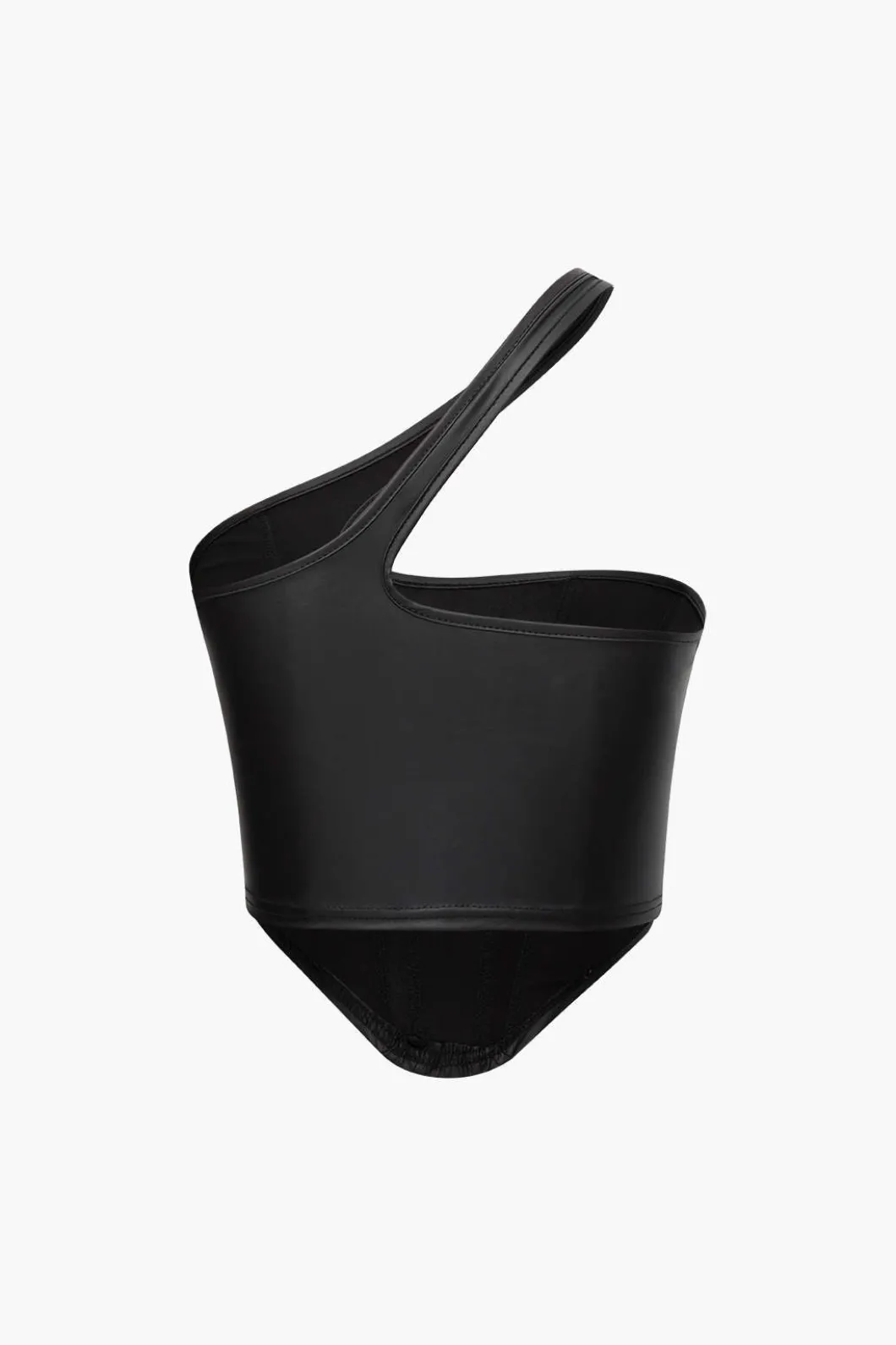 One Shoulder Corset Top>MICAS Fashion