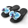 Orchid Decoration Flip Flop Slippers>MICAS Clearance
