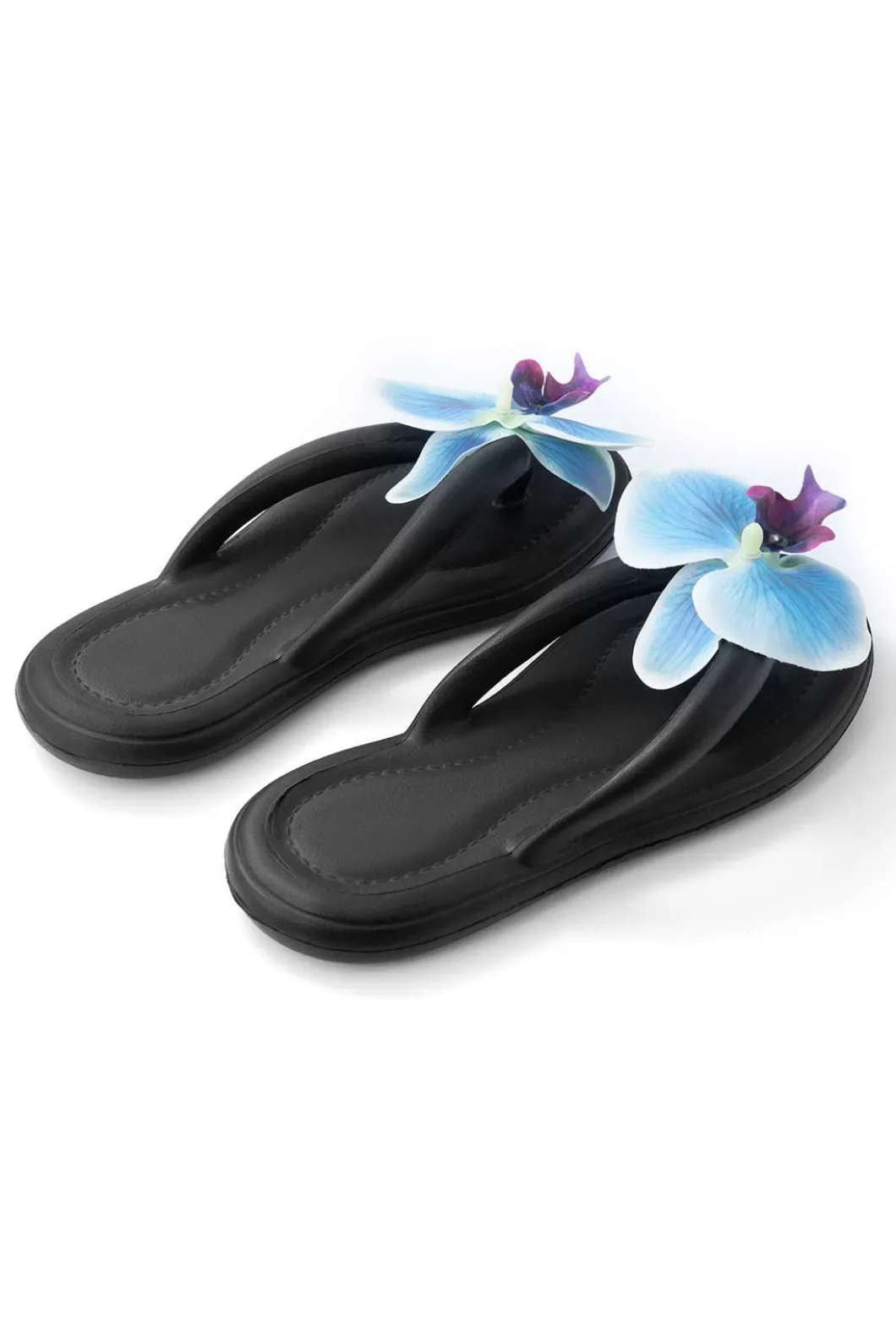 Orchid Decoration Flip Flop Slippers>MICAS Clearance