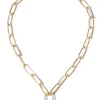 Padlock Link Chain Necklace>MICAS Clearance