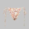 Paisley Print Tie-Up Bikini Set>MICAS New