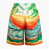 Palm Tree Print Shorts Set>MICAS Hot