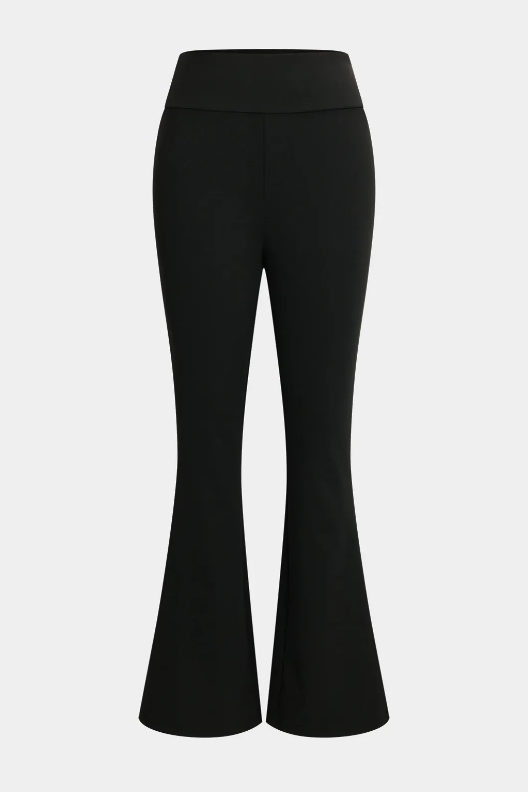 Patchwork Zipper Jacket And Flared Leg Trousers Set>MICAS Best