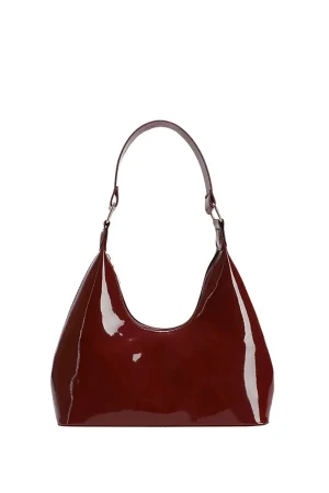 Patent Leather Shoulder Handheld Bag>MICAS Discount