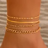 4pc Chain Anklet Set>MICAS Hot