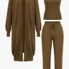 3pc Sweater Pocket Drawstring Pants Set>MICAS Online