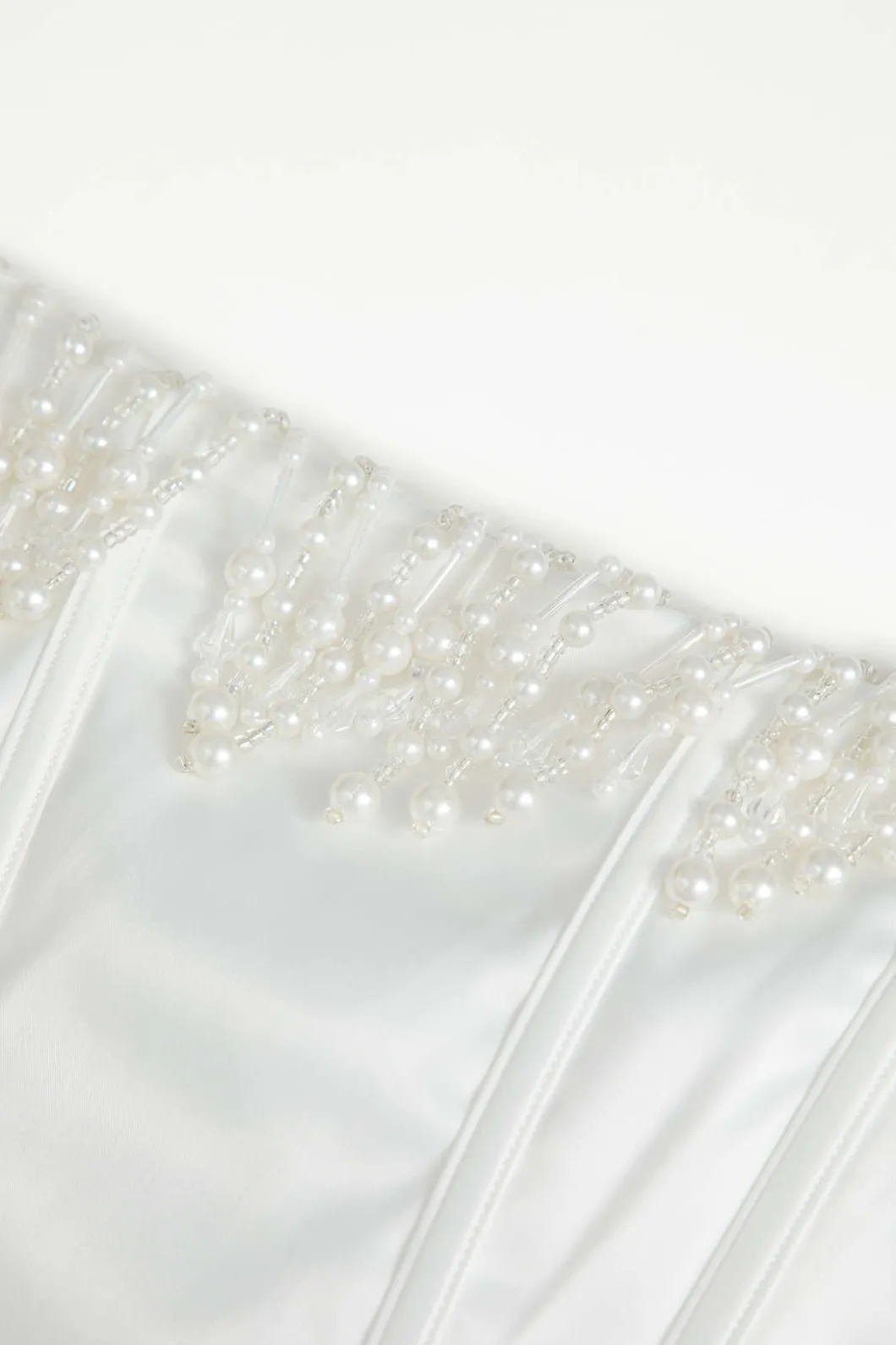 Pearl Braided Eyelet Corset Midi Dress>MICAS Discount