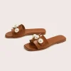 Pearl Flat Slippers>MICAS Online
