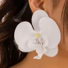 Phalaenopsis Orchid Flower Earrings>MICAS Fashion