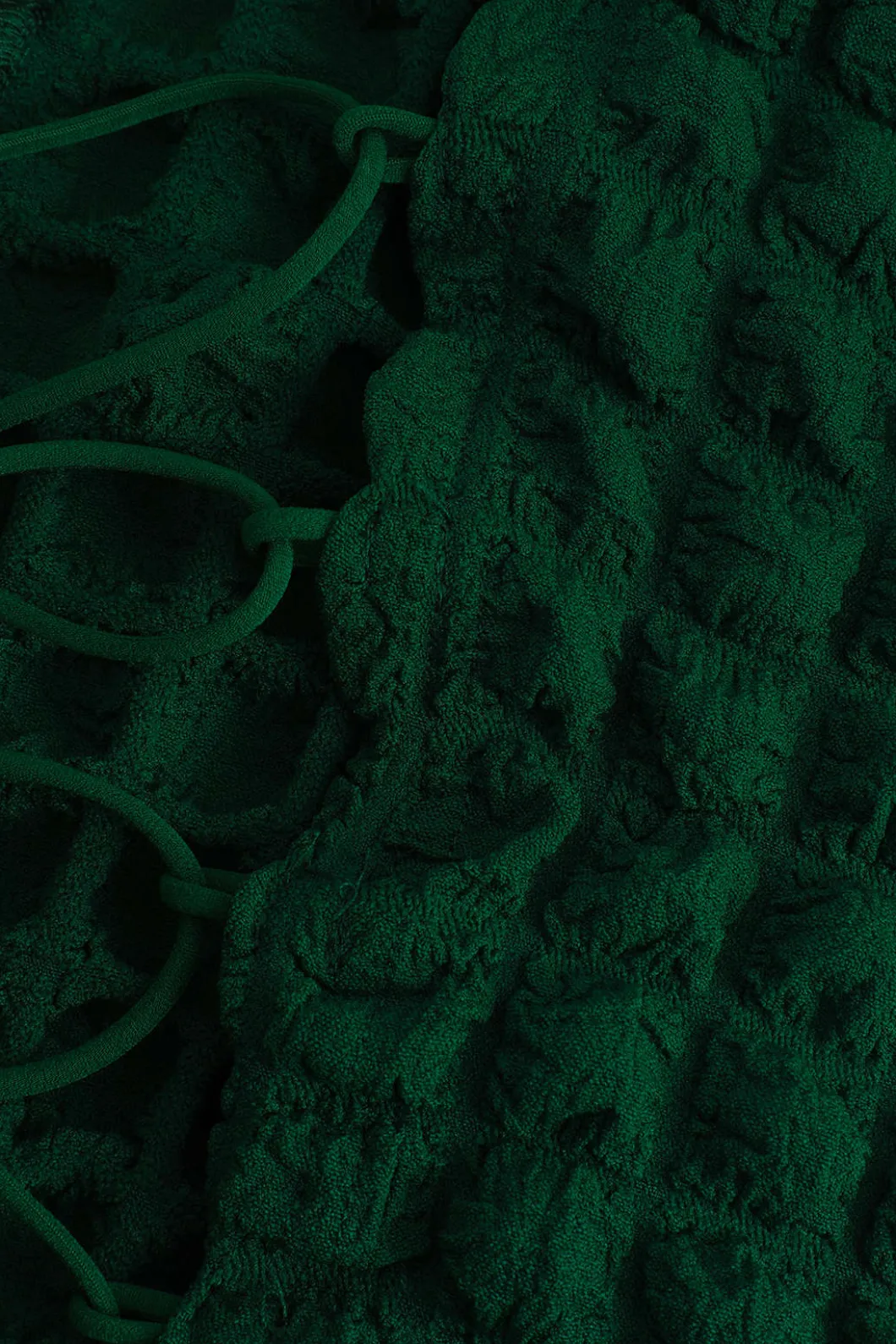 Popcorn Textured Tie Side Mini Dress>MICAS Discount